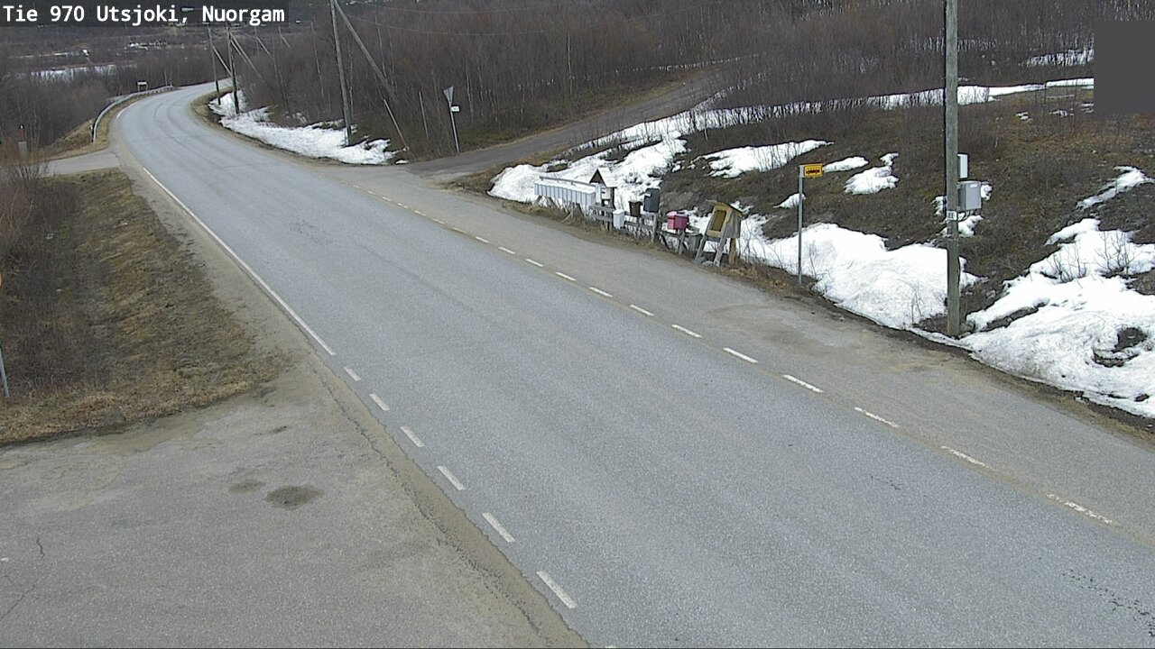 Weather Camera Image Väg 970 Utsjoki, Nuorgam, Utsjoki, Lappi