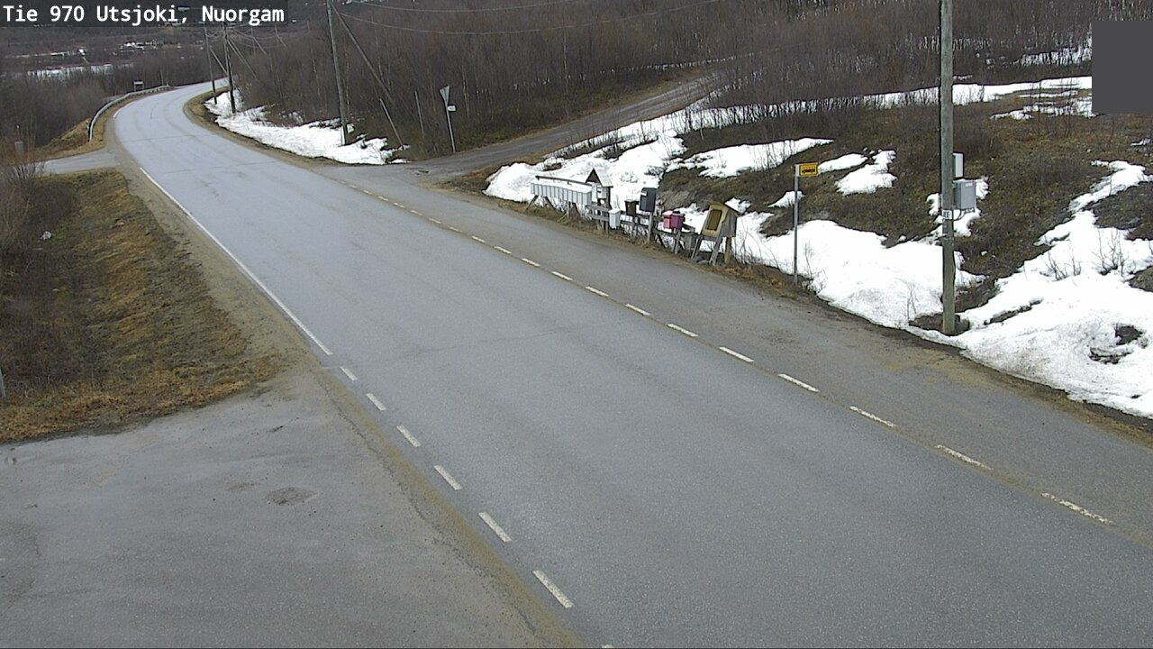 Weather Camera Image Väg 970 Utsjoki, Nuorgam, Utsjoki, Lappi