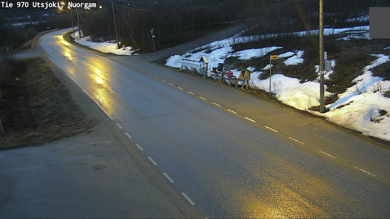Weather Camera Image Väg 970 Utsjoki, Nuorgam, Utsjoki, Lappi