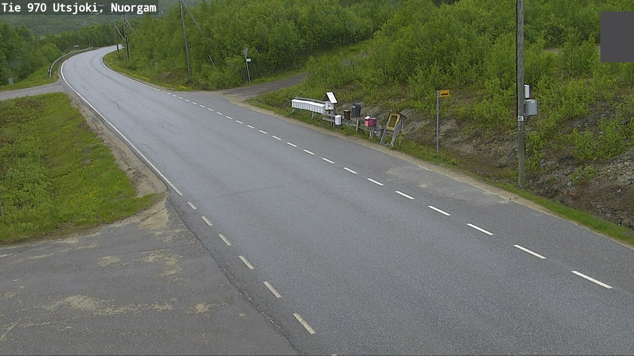 Weather Camera Image Väg 970 Utsjoki, Nuorgam, Utsjoki, Lappi
