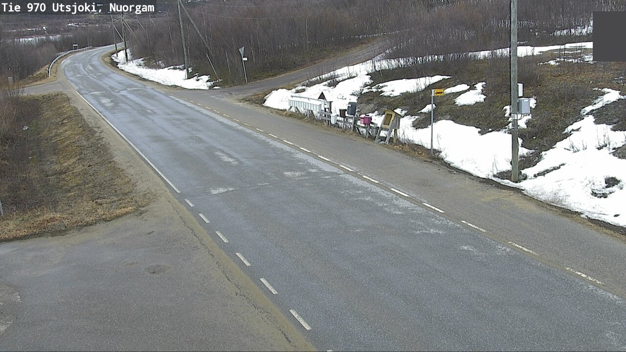 Weather Camera Image Väg 970 Utsjoki, Nuorgam, Utsjoki, Lappi