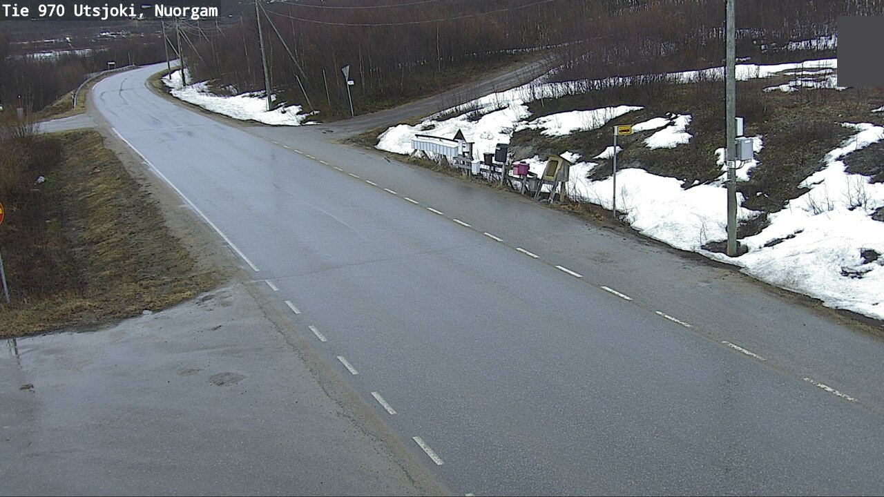 Weather Camera Image Väg 970 Utsjoki, Nuorgam, Utsjoki, Lappi