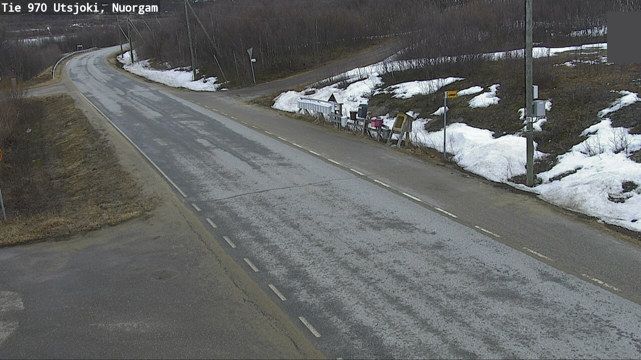 Weather Camera Image Väg 970 Utsjoki, Nuorgam, Utsjoki, Lappi
