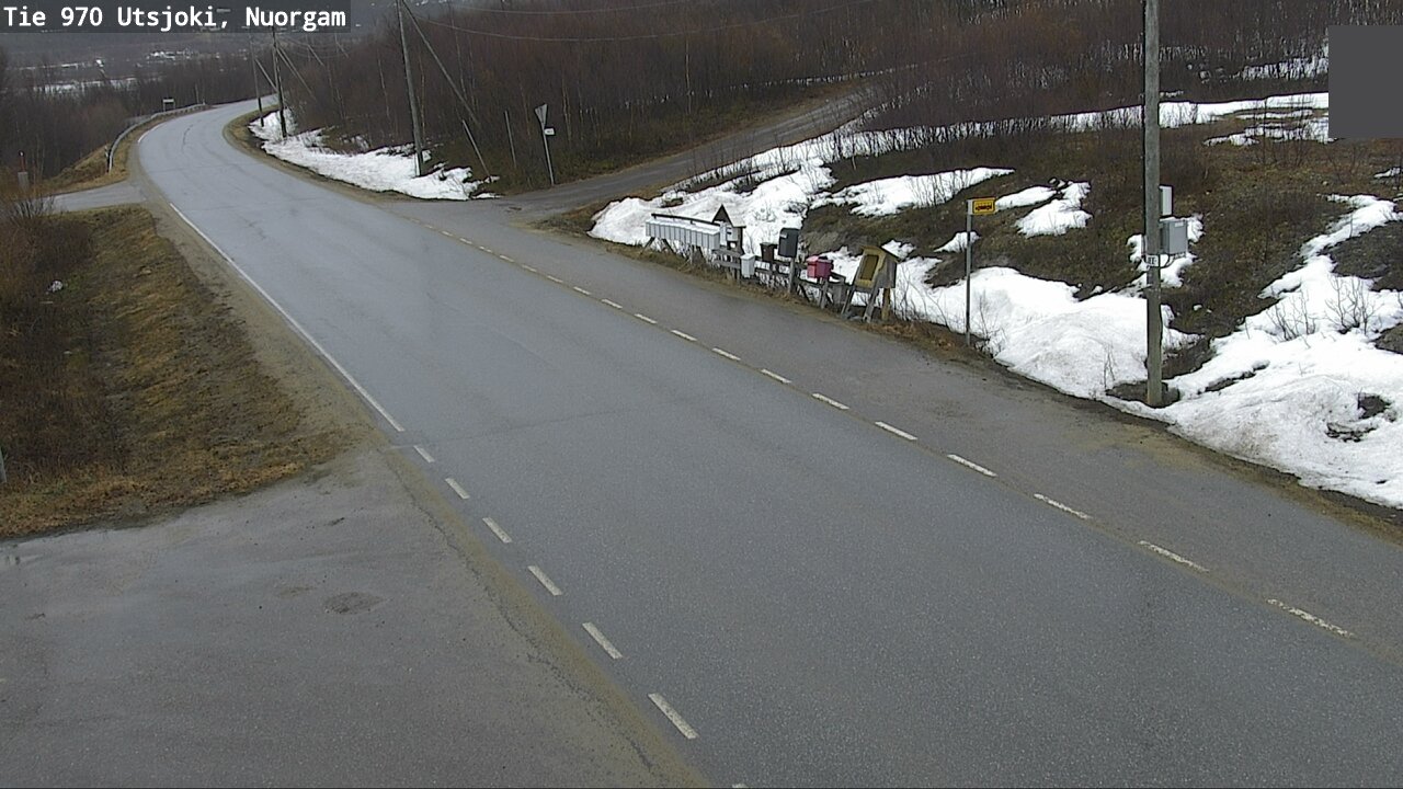 Weather Camera Image Väg 970 Utsjoki, Nuorgam, Utsjoki, Lappi