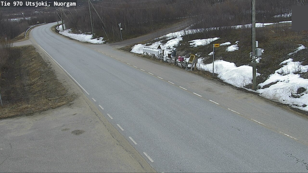 Weather Camera Image Väg 970 Utsjoki, Nuorgam, Utsjoki, Lappi