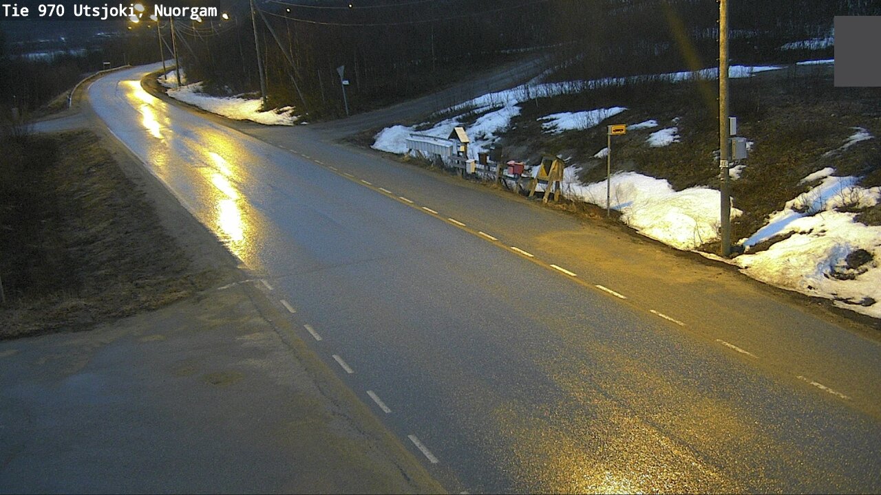 Weather Camera Image Väg 970 Utsjoki, Nuorgam, Utsjoki, Lappi