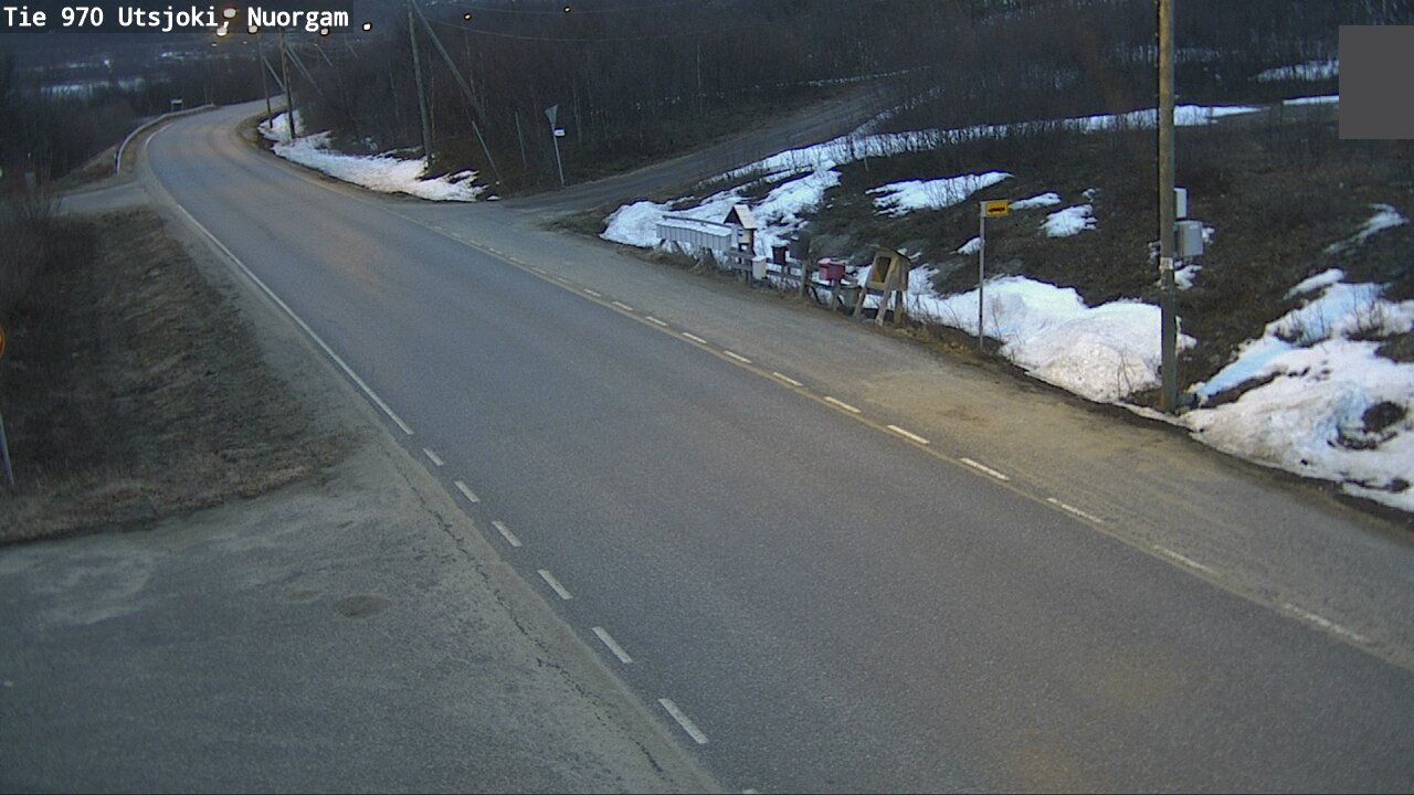 Weather Camera Image Väg 970 Utsjoki, Nuorgam, Utsjoki, Lappi