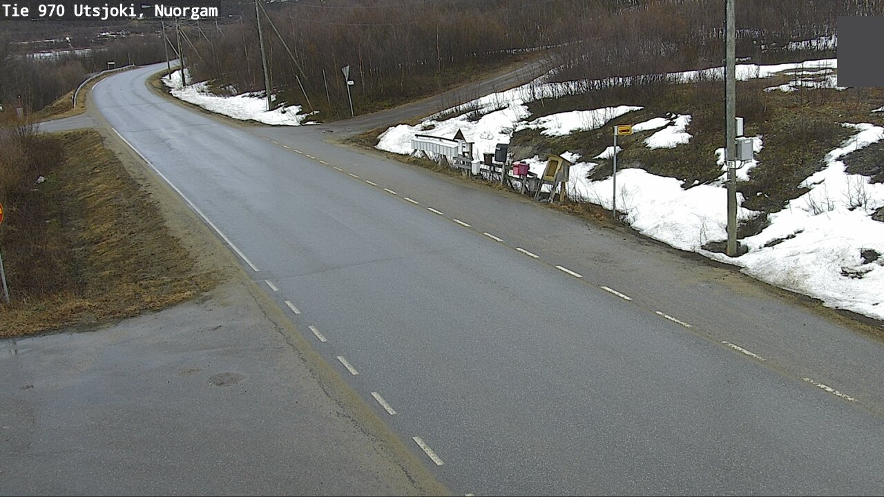 Weather Camera Image Väg 970 Utsjoki, Nuorgam, Utsjoki, Lappi