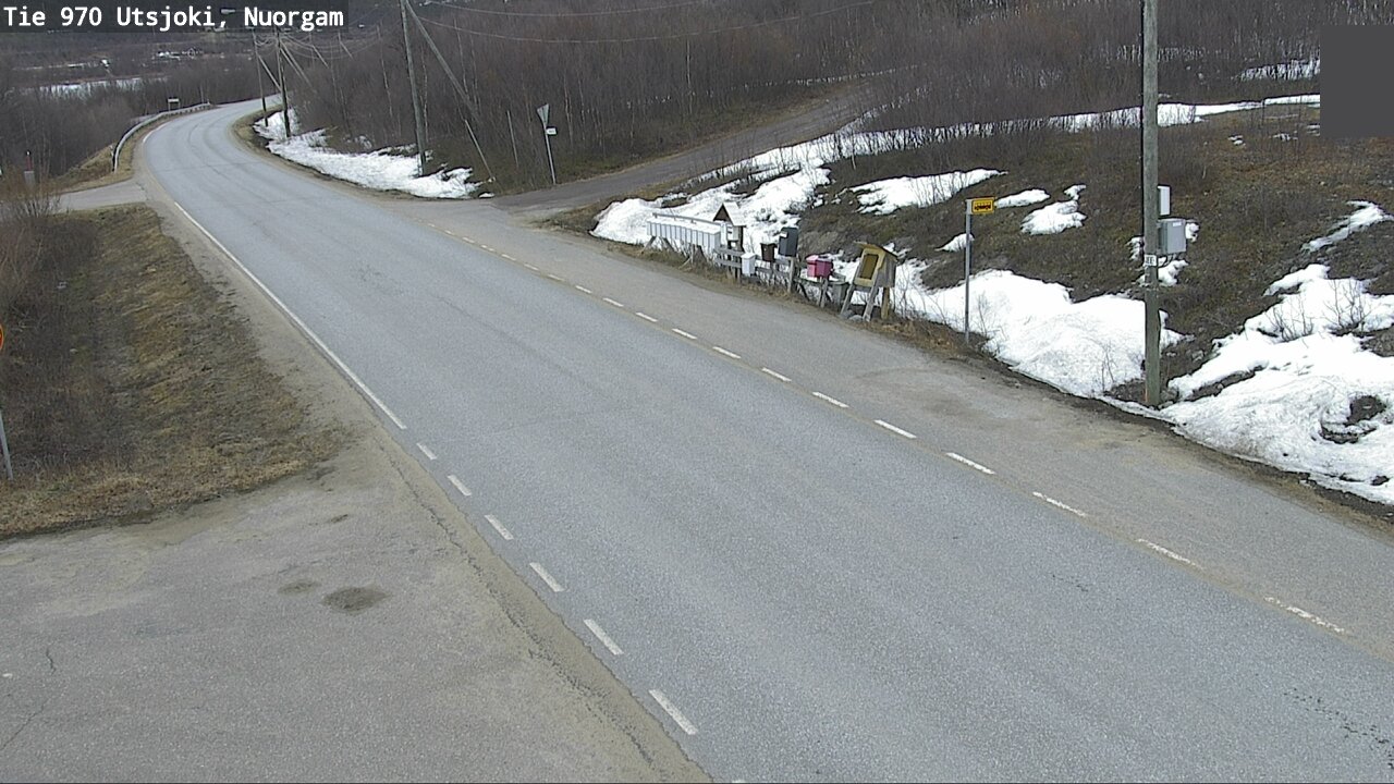 Weather Camera Image Väg 970 Utsjoki, Nuorgam, Utsjoki, Lappi