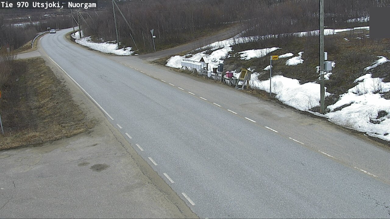 Weather Camera Image Väg 970 Utsjoki, Nuorgam, Utsjoki, Lappi