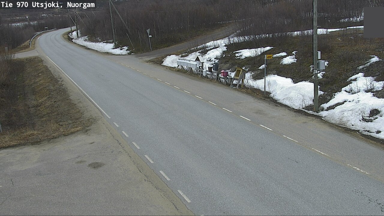 Weather Camera Image Väg 970 Utsjoki, Nuorgam, Utsjoki, Lappi