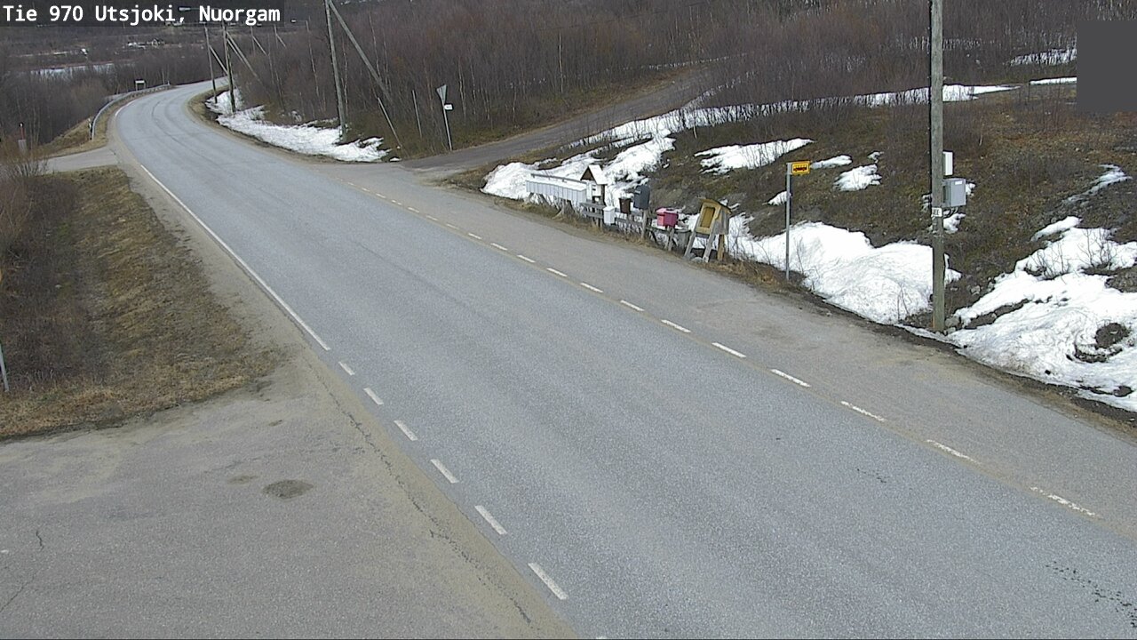 Weather Camera Image Väg 970 Utsjoki, Nuorgam, Utsjoki, Lappi