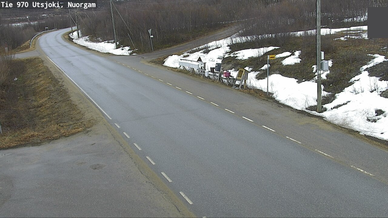 Weather Camera Image Väg 970 Utsjoki, Nuorgam, Utsjoki, Lappi