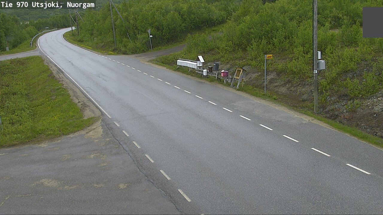 Weather Camera Image Väg 970 Utsjoki, Nuorgam, Utsjoki, Lappi