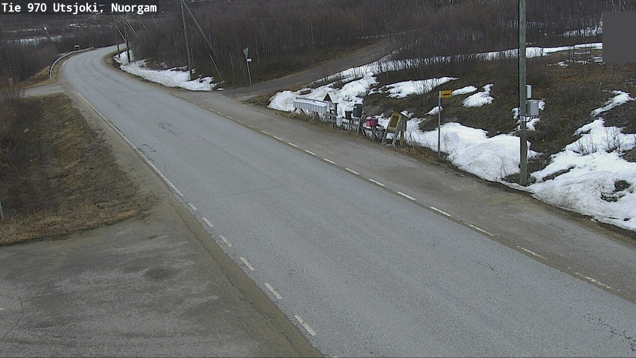 Weather Camera Image Väg 970 Utsjoki, Nuorgam, Utsjoki, Lappi