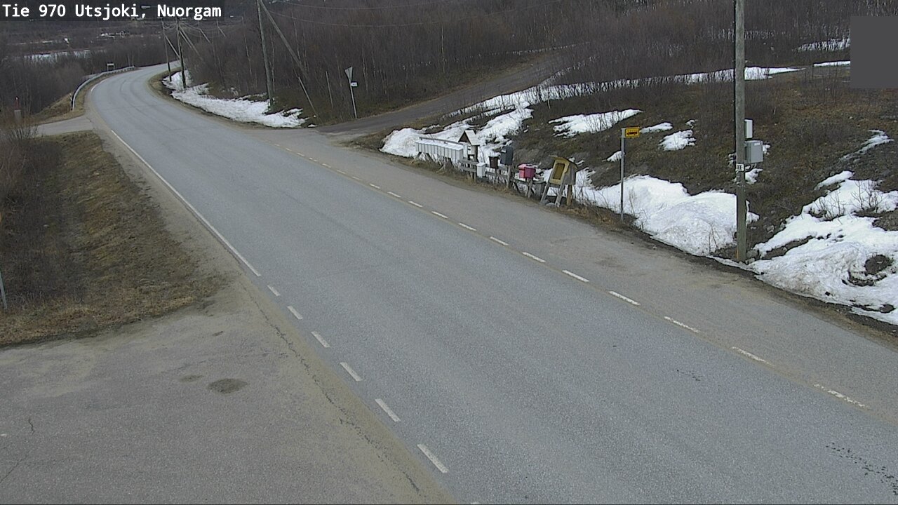 Weather Camera Image Väg 970 Utsjoki, Nuorgam, Utsjoki, Lappi