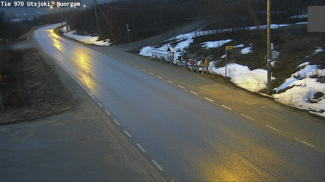 Weather Camera Image Väg 970 Utsjoki, Nuorgam, Utsjoki, Lappi