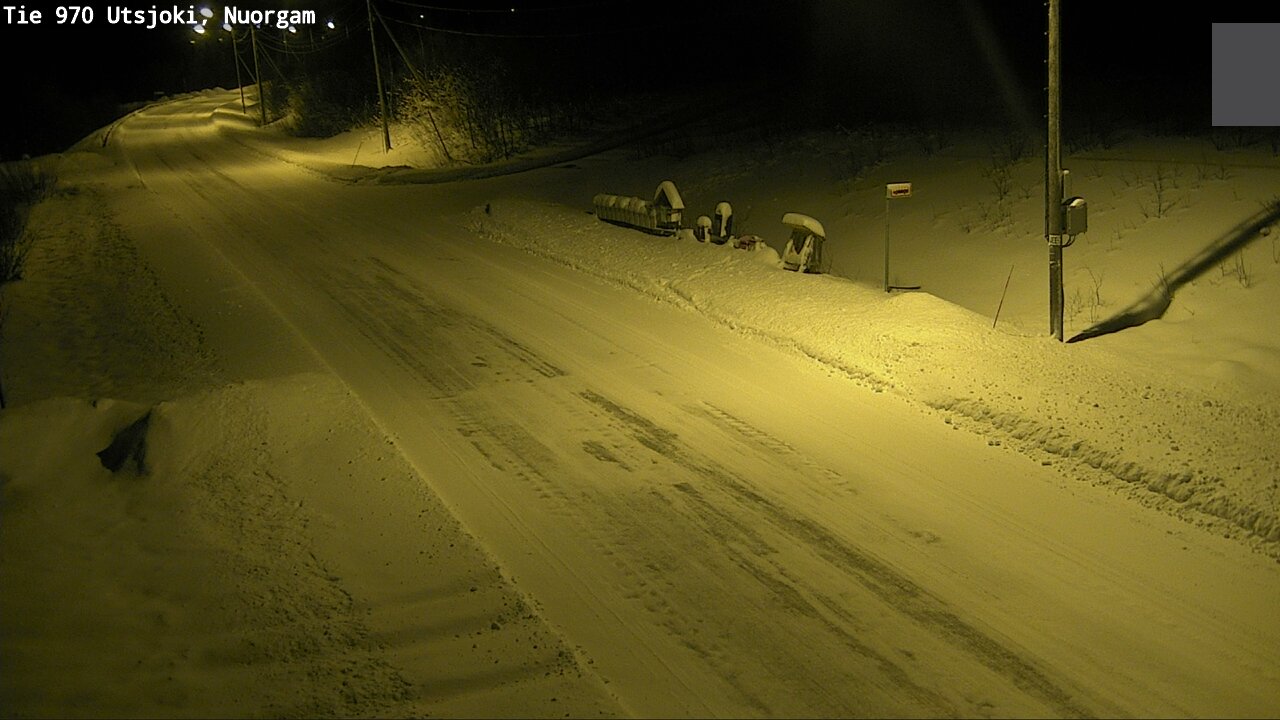 Weather Camera Image Väg 970 Utsjoki, Nuorgam, Utsjoki, Lappi
