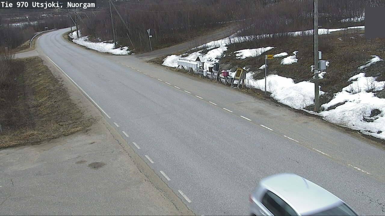Weather Camera Image Väg 970 Utsjoki, Nuorgam, Utsjoki, Lappi