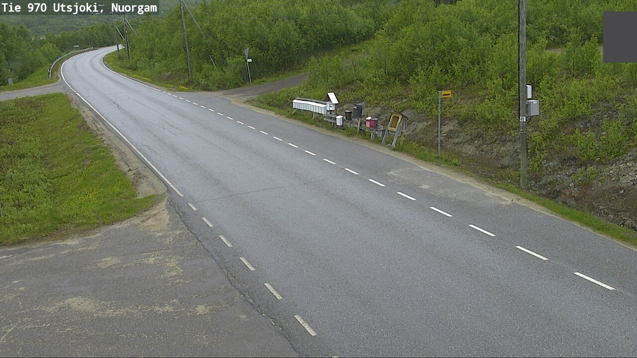 Weather Camera Image Väg 970 Utsjoki, Nuorgam, Utsjoki, Lappi