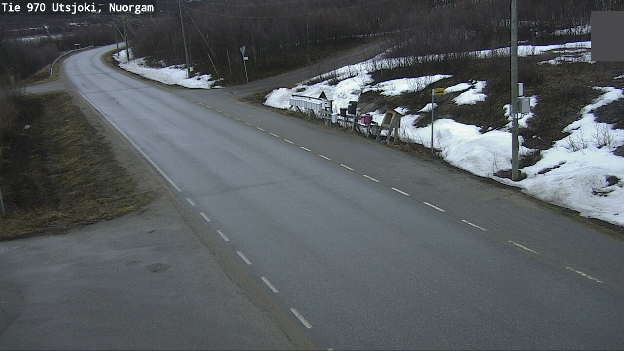 Weather Camera Image Väg 970 Utsjoki, Nuorgam, Utsjoki, Lappi