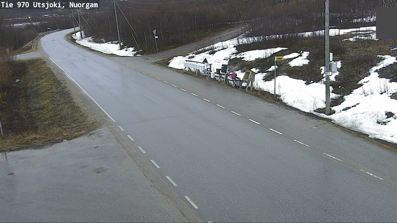Weather Camera Image Väg 970 Utsjoki, Nuorgam, Utsjoki, Lappi