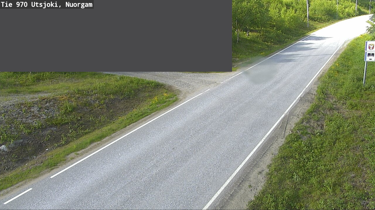 Weather Camera Image Väg 970 Utsjoki, Nuorgam, Utsjoki, Lappi