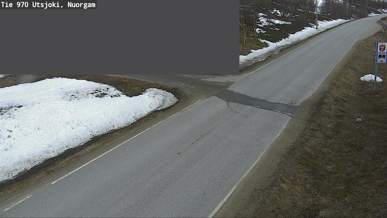Weather Camera Image Väg 970 Utsjoki, Nuorgam, Utsjoki, Lappi