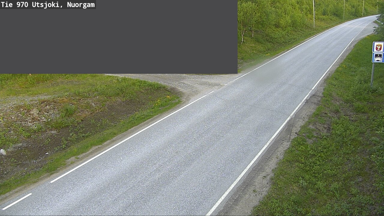 Weather Camera Image Väg 970 Utsjoki, Nuorgam, Utsjoki, Lappi