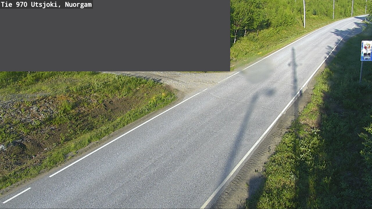 Weather Camera Image Väg 970 Utsjoki, Nuorgam, Utsjoki, Lappi