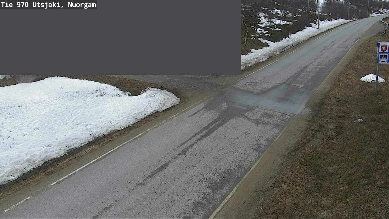 Weather Camera Image Väg 970 Utsjoki, Nuorgam, Utsjoki, Lappi