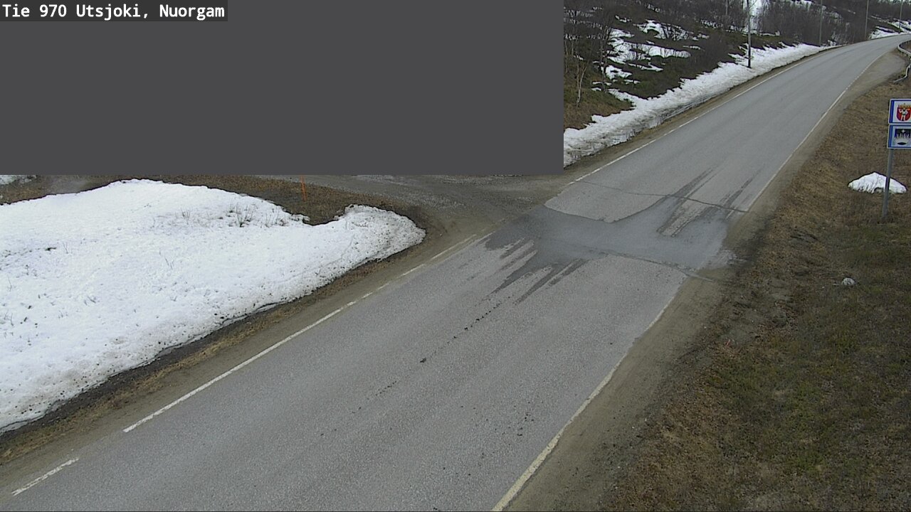 Weather Camera Image Väg 970 Utsjoki, Nuorgam, Utsjoki, Lappi