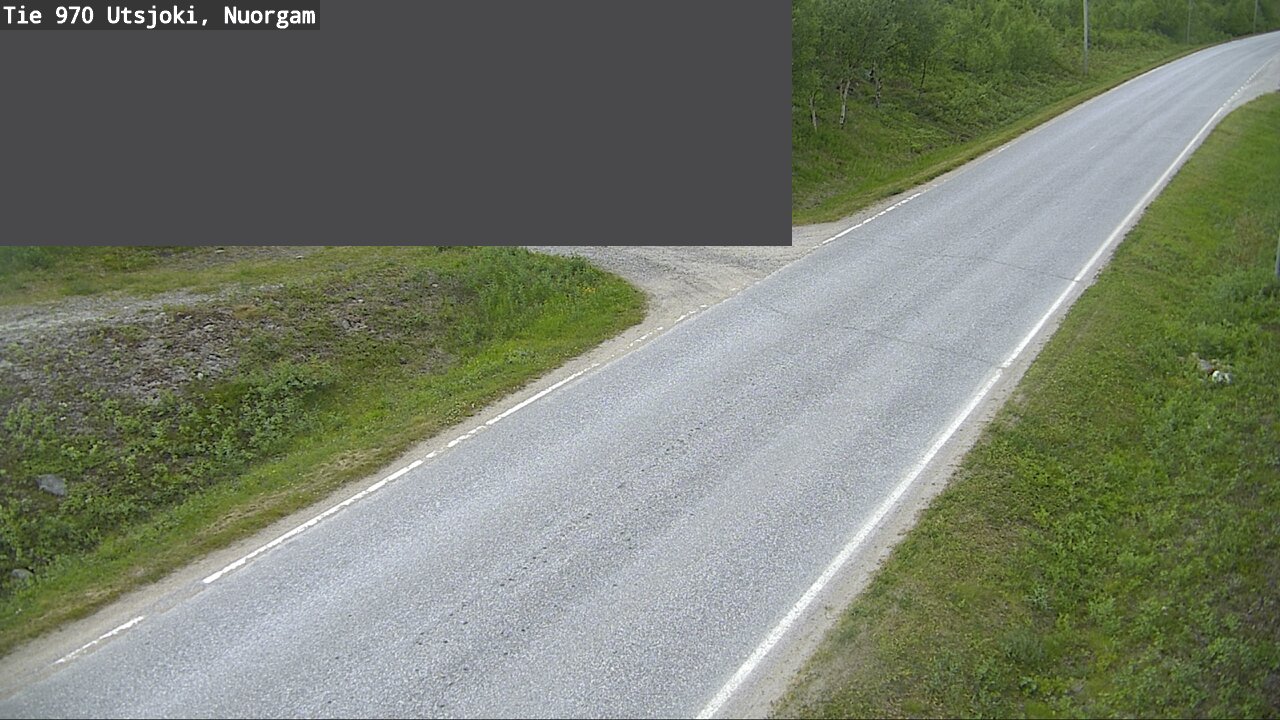 Weather Camera Image Väg 970 Utsjoki, Nuorgam, Utsjoki, Lappi