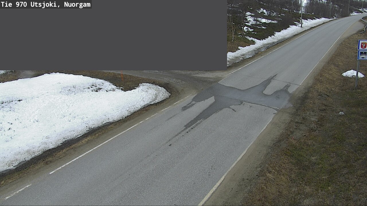 Weather Camera Image Väg 970 Utsjoki, Nuorgam, Utsjoki, Lappi