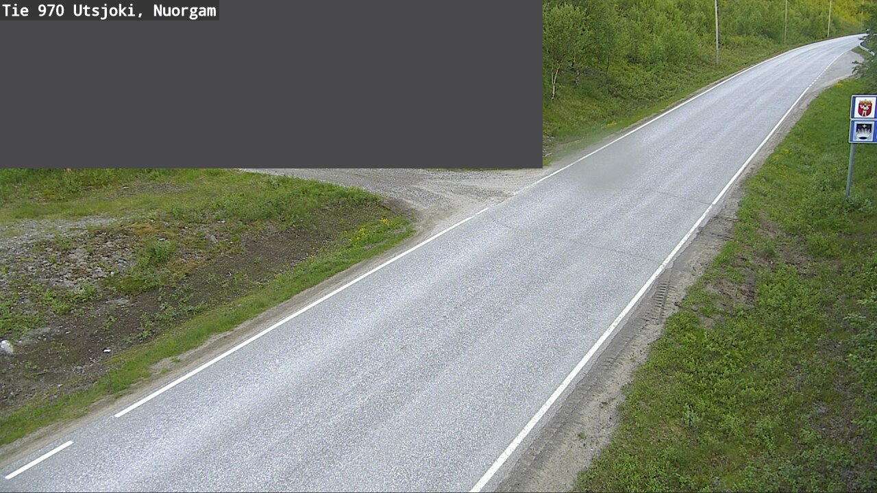 Weather Camera Image Väg 970 Utsjoki, Nuorgam, Utsjoki, Lappi