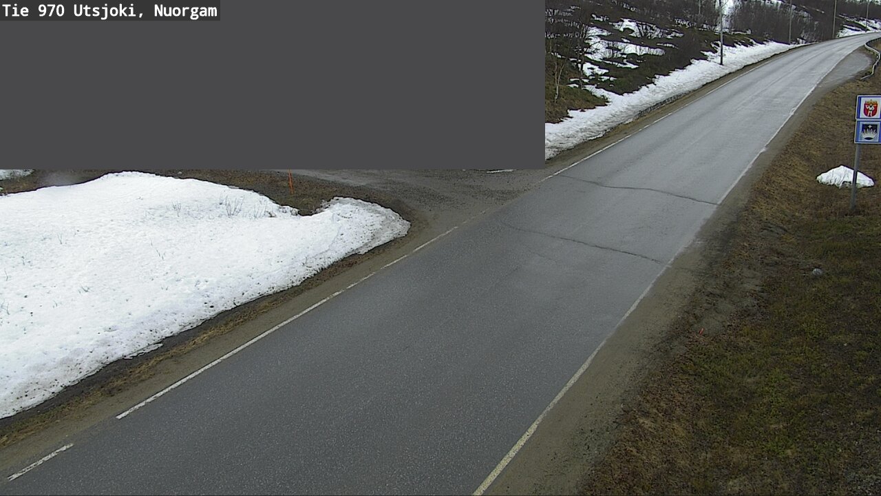 Weather Camera Image Väg 970 Utsjoki, Nuorgam, Utsjoki, Lappi