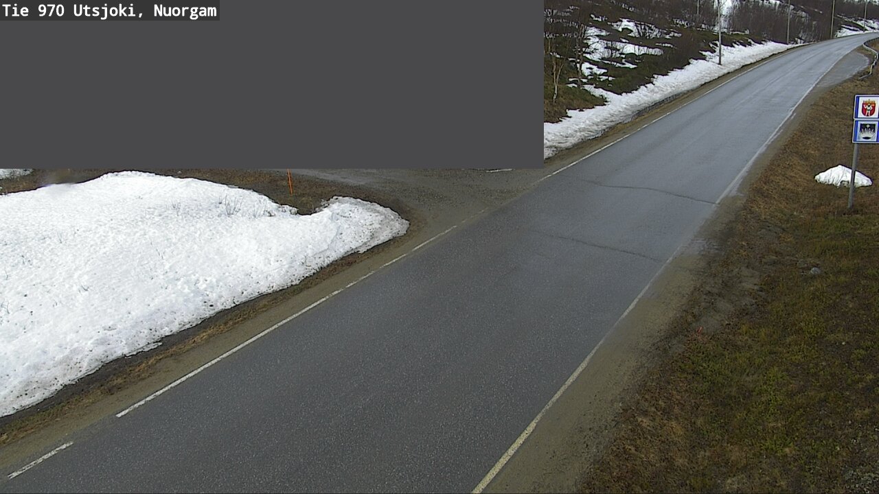 Weather Camera Image Väg 970 Utsjoki, Nuorgam, Utsjoki, Lappi