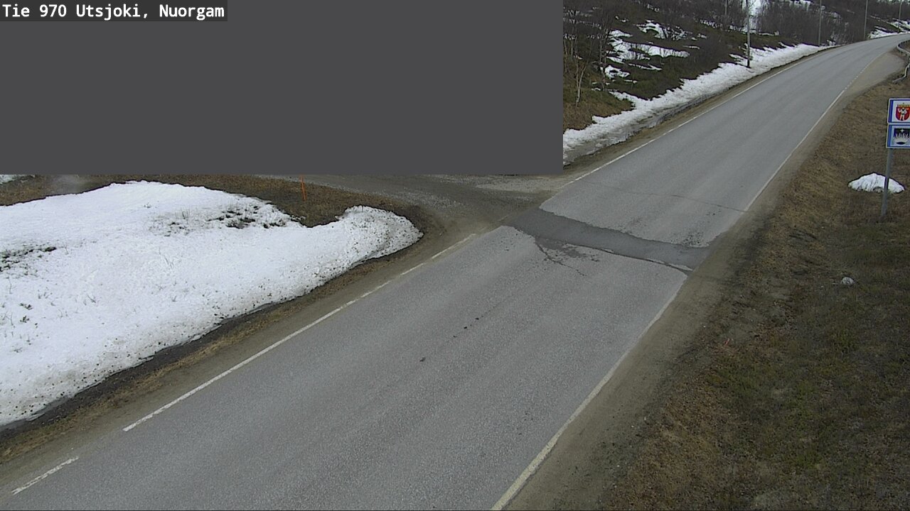 Weather Camera Image Väg 970 Utsjoki, Nuorgam, Utsjoki, Lappi