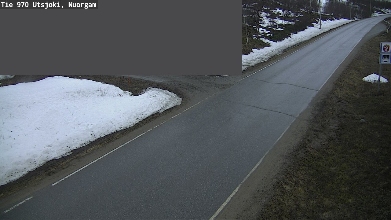 Weather Camera Image Väg 970 Utsjoki, Nuorgam, Utsjoki, Lappi