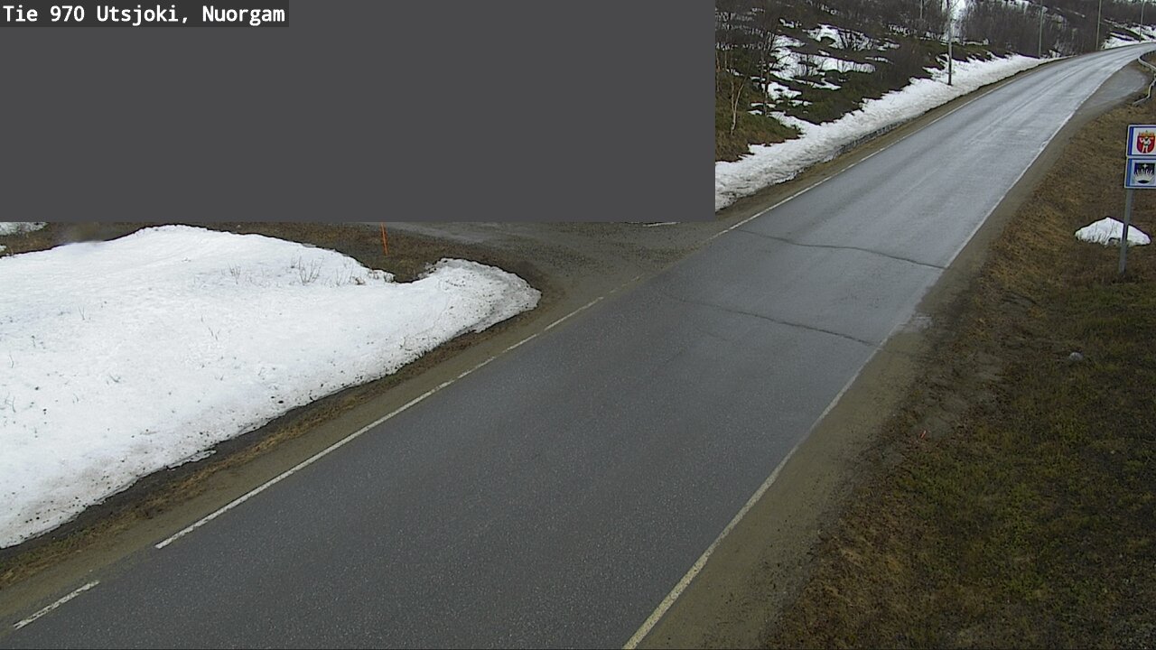 Weather Camera Image Väg 970 Utsjoki, Nuorgam, Utsjoki, Lappi