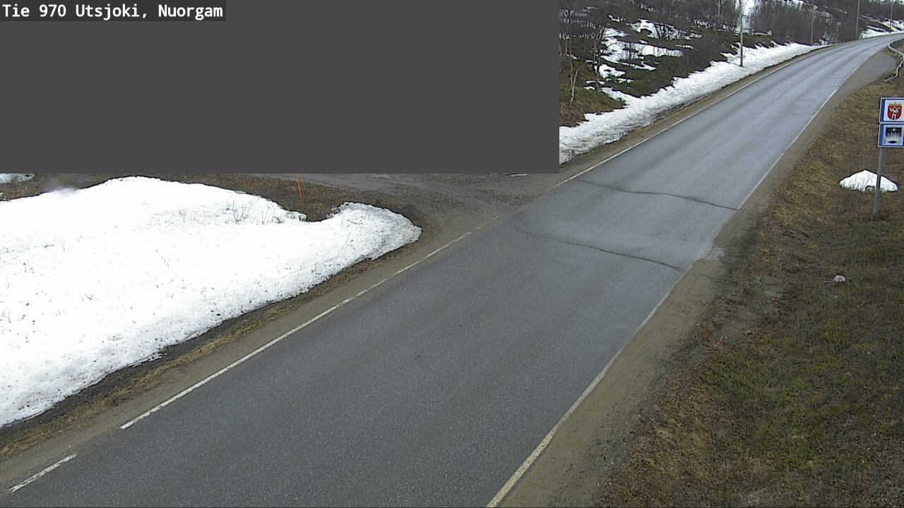 Weather Camera Image Väg 970 Utsjoki, Nuorgam, Utsjoki, Lappi