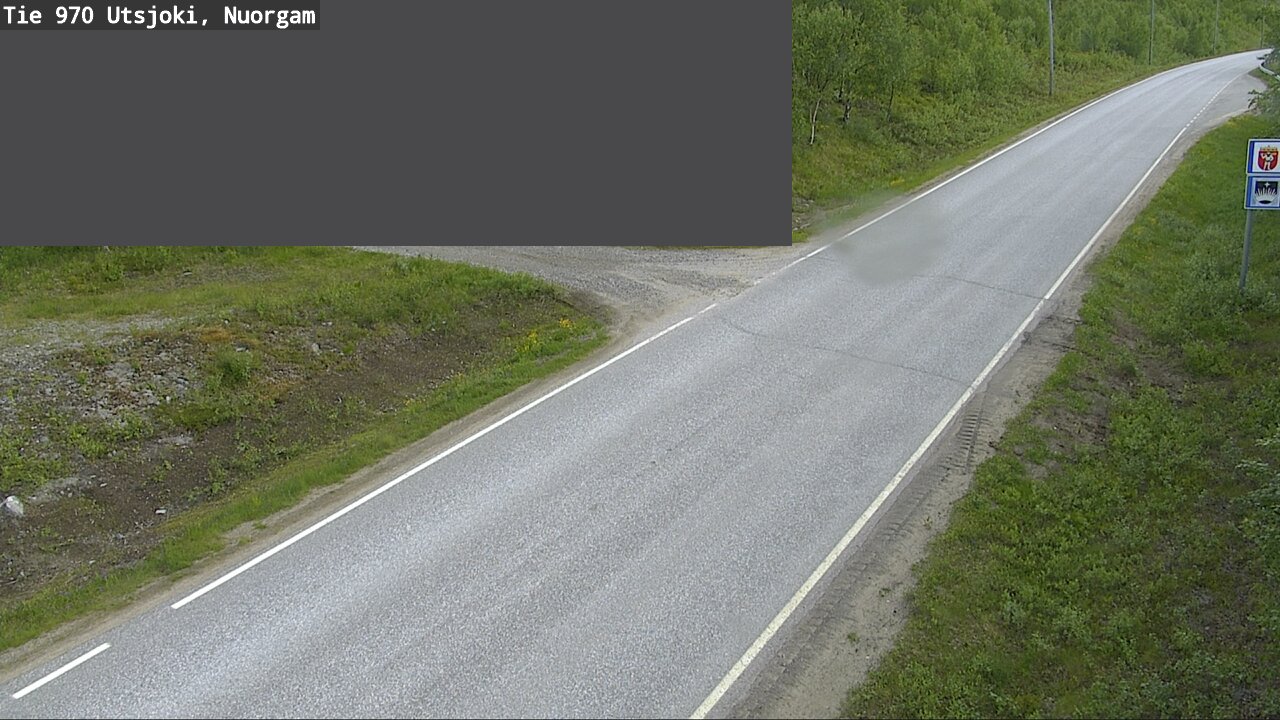 Weather Camera Image Väg 970 Utsjoki, Nuorgam, Utsjoki, Lappi