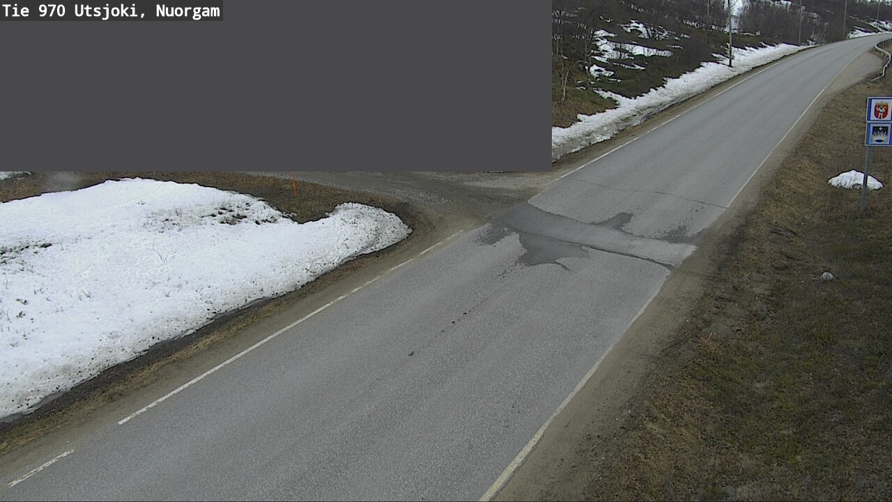 Weather Camera Image Väg 970 Utsjoki, Nuorgam, Utsjoki, Lappi
