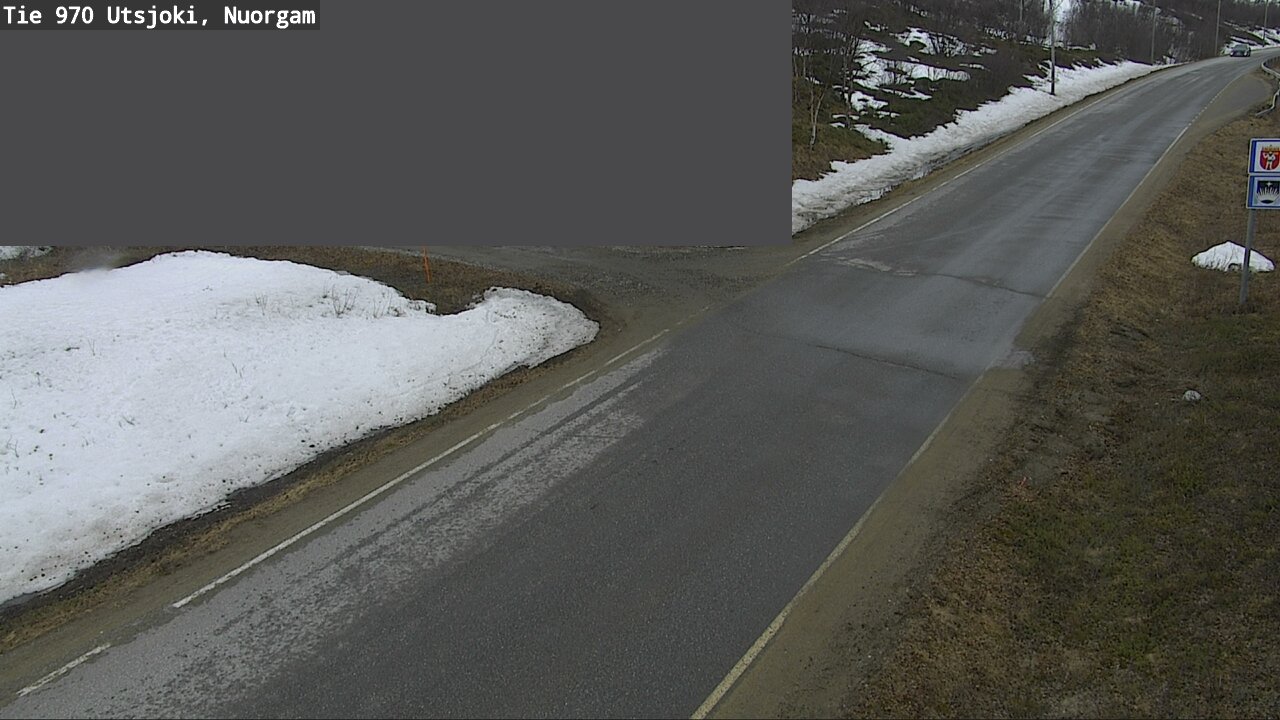 Weather Camera Image Väg 970 Utsjoki, Nuorgam, Utsjoki, Lappi