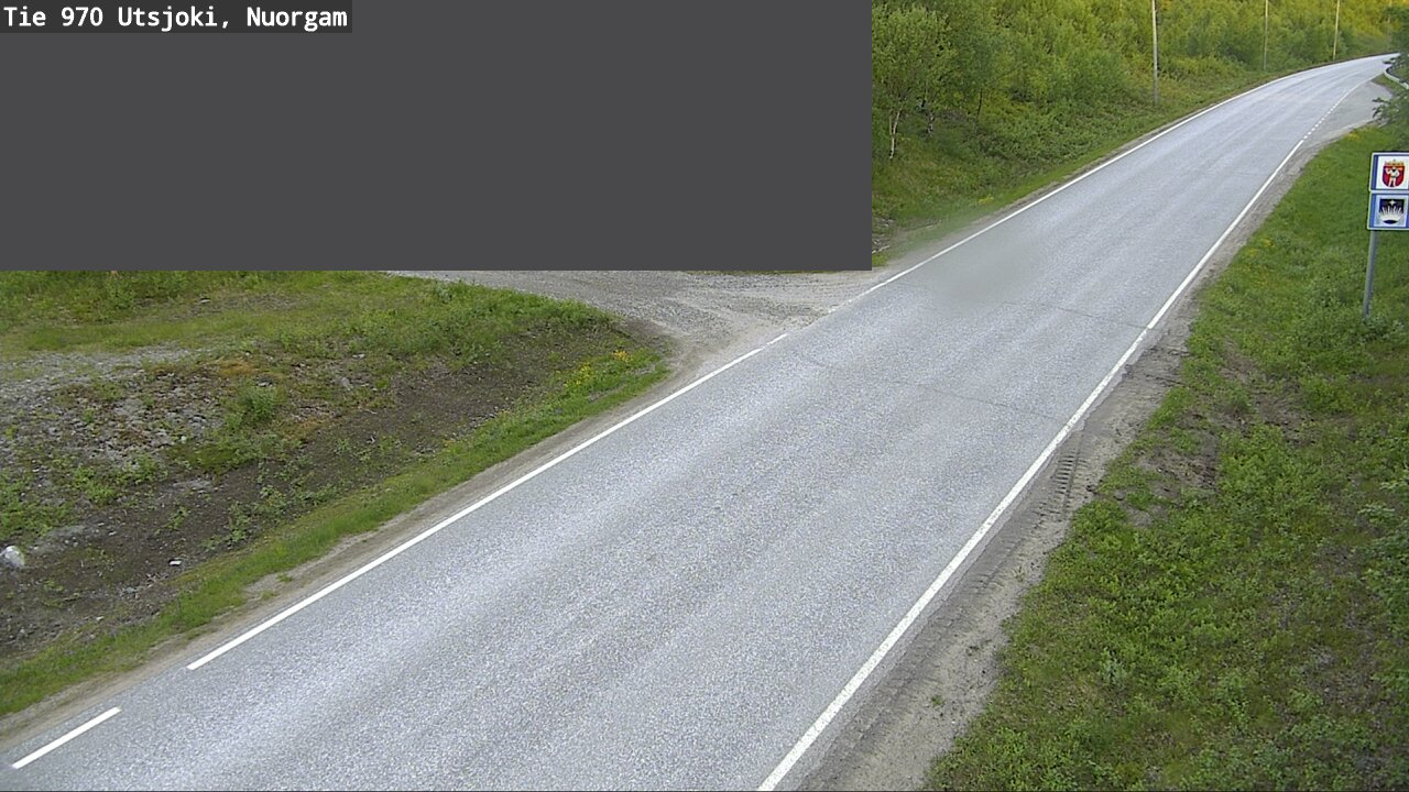 Weather Camera Image Väg 970 Utsjoki, Nuorgam, Utsjoki, Lappi
