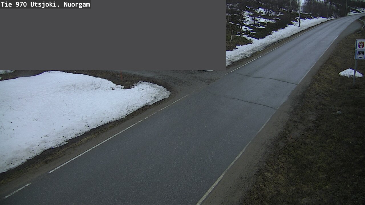 Weather Camera Image Väg 970 Utsjoki, Nuorgam, Utsjoki, Lappi