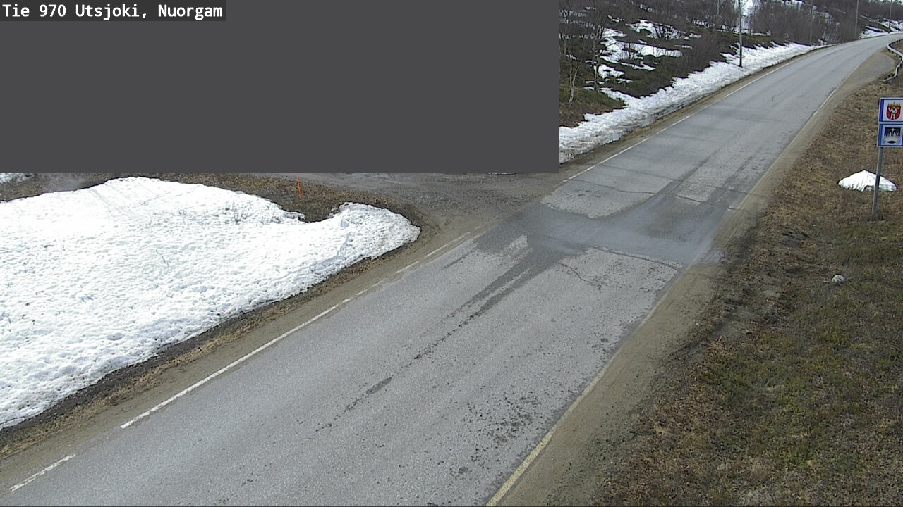 Weather Camera Image Väg 970 Utsjoki, Nuorgam, Utsjoki, Lappi