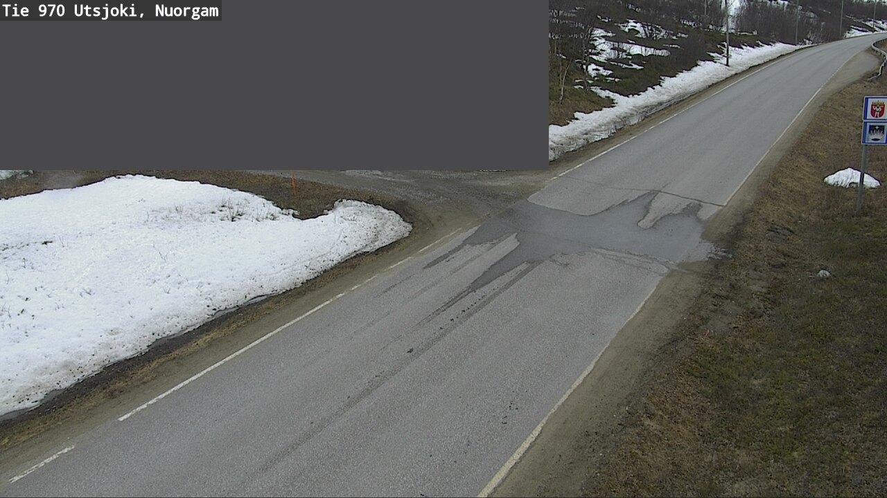 Weather Camera Image Väg 970 Utsjoki, Nuorgam, Utsjoki, Lappi