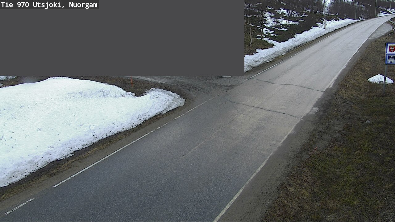Weather Camera Image Väg 970 Utsjoki, Nuorgam, Utsjoki, Lappi