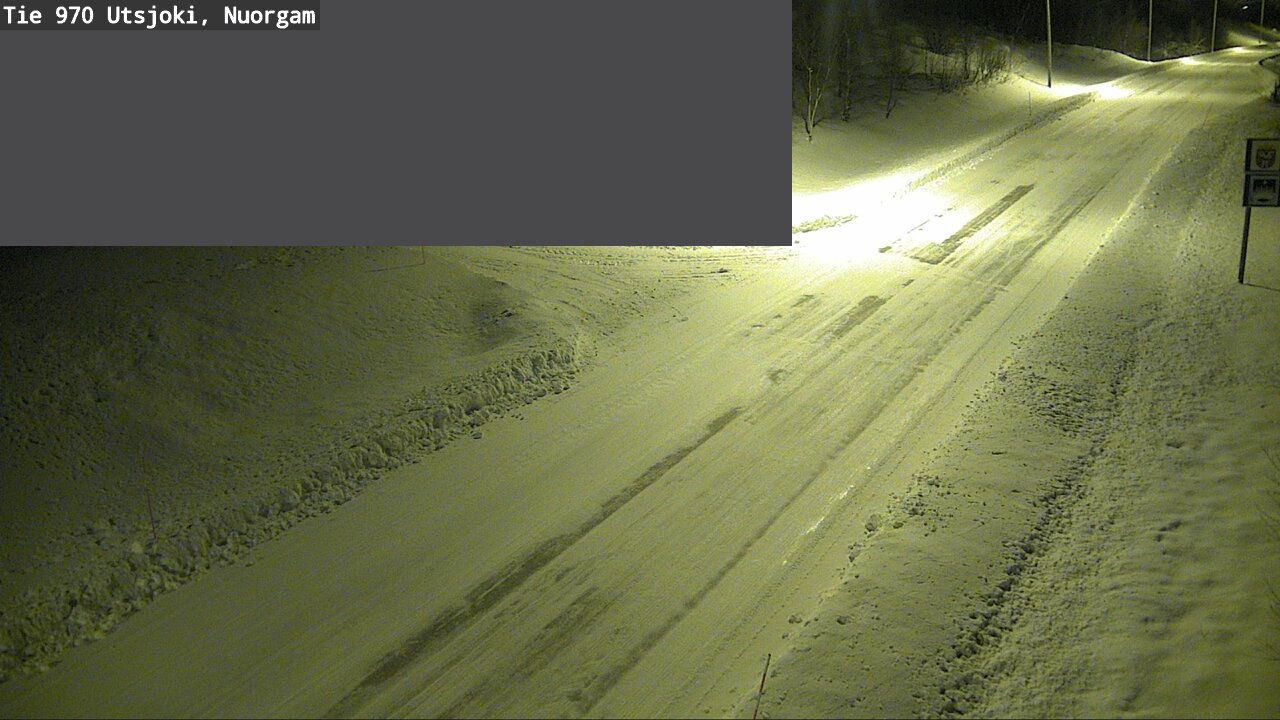 Weather Camera Image Väg 970 Utsjoki, Nuorgam, Utsjoki, Lappi